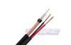 Orange 75 Ohm RG59 CCTV Coaxial Cable , 24 conductor transmission Cable for Digital video