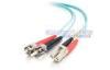 LC PC Optical fiber patch cord ST to LC 62.5/125 Multimode Duplex patch cord