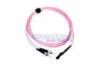 Pink ST Optical fiber patch cord Multimode Duplex patch cord