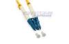 Singlemode LC PC Fiber Optic Patch Cords with PVC Material , ISO CE Approvals