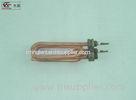 M20 brass flange instant water Copper Heating Element Tube With Thermostat , 1650WATT / 240V