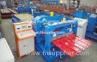 4kw Cr12 Roof Glazed Tile Roll Forming Machine Sheet Metal Forming Equipment