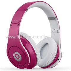 Beats by Dre Studio Over-the-ear Headphones Pink with Built-In Remote