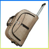 Hot selling large capacity nylon exhibition trolley bags