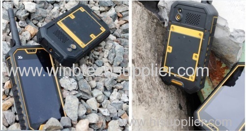 Original wonbtec X6 phone IP67 Dual Core Dustproof Waterproof Outdoor Smartphone 5