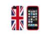 Personalized Silicone Cell Phone Cases For iPhone 5 / 5S , United Kingdom Flag