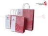Duplex Paper Custom Printed Paper Rope Bags Paper Rope For Shopping