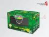 Green Fruit Packaging Corrugated Cardboard Boxes Lamination With PP Rope