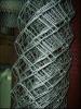 Galvanized chain link fence