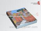 Soft Cover Book Printed Brochures Customized CMYK Colors Books