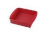Square Soft Silicone Mini Muffin Baking Molds / Pans , Eco-Friendly