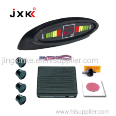 12V car use back rear positoin led display humen voice&bibibi buzzer auto 4 sensors digital display parkng sensor system