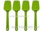 Durable Soft Silicone Cooking Utensils , Silicone Spatula Set Food Grade