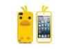 iPod Touch 5 Silicone Cell Phone Case Covers Yellow Duck Flexible Harmless