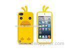 iPod Touch 5 Silicone Cell Phone Case Covers Yellow Duck Flexible Harmless