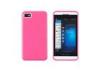 Blackberry Z10 TPU Phone Case Pink Transparent Crystal Skin Case Cover With RoHs