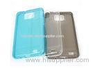 Crystal Clear Samsung TPU Phone Cases For Samsung Galaxy S2 , Customised