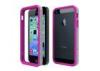 Soft Plastic Iphone 5 / 5s Protective Cases Purple Grey Color Anti-Abrasion