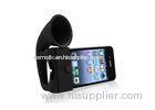 Custom Silicone Horn Stand Holder Amplifier Speaker For iPhone 4 / 4s