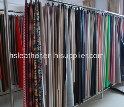 PVC artificial leather samples