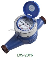 Multi-jet wet type Vane Wheel water meter