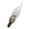 Eco-friendly 3W 80 CRI Led Candle Light Bulb CE RoHS With AC 230V 250V