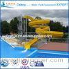 Large Swimming Pool Water Slide With Open Slide