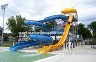 Playground Swimming Pool Water Curved Slide