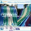 Rainbow Adult Water Slides For Water Amusement Park
