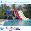 Freefall Red Adult Water Slide For Hotel