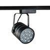 bright cob Black Led Track Spot lighting fixtures with Warm White Led 3500K