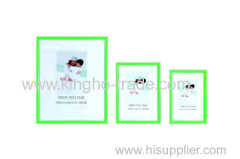 Green Frame PVC Photo Frame With Stand