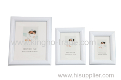 White PVC Extruded Photo Frame