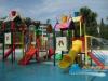 Outdoor Steel 7m Water Aquatic Play Structures Slide Tower for Toddles