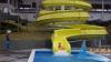 Aqua Park Equipment Indoor Water Pool Raft Mat Slides for Children