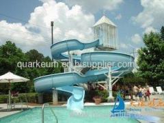 Commercial Water Park Equipments 7m Lake Open Water Swimming Pool Slides