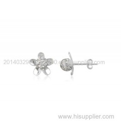 925 Sterling Silver Earring with Preciosa Crystal