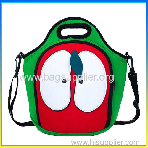 Cute neoprene backpack kids lunch bags small cooler bag