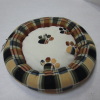 Various of pet dog Mat with a paw applique