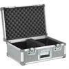 Aluminum Travel Case Silvery 10mm Plywood / Moving Head Light Case