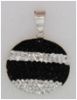 925 Sterling Silver Pendant with Preciosa Crystal