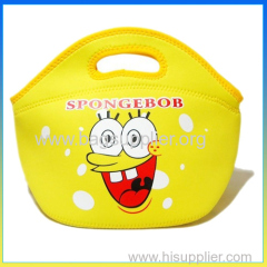 Manufacturer neoprene insulated bag cartoon school personalized lunch cooler bags