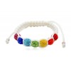 925 Sterling Silver Shamballa Style Bracelet with Preciosa Crystal