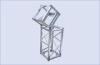 hinge section used in aluminum stage truss tower connect