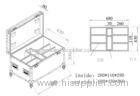 Wooden / Aluminum Tool Cases Trolley Case For Moving Head Light Case