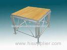 Exhibition Portable Moving Stage Platform / Aluminum Concert Stage