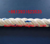 Braided rope for boat fittings braided rope in hank packing