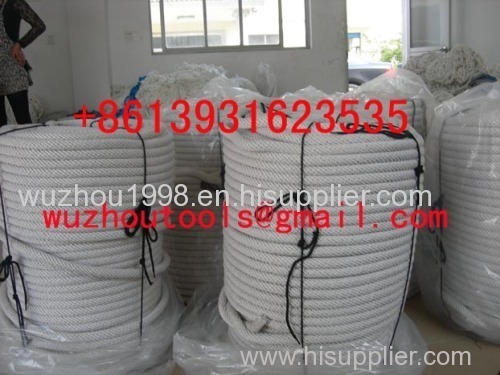 PP solid braided rope Hollow braid polypropylene rope