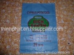 PP woven bag for packing potato