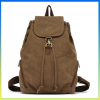 Hot selling fashion laptop canvas backpack shoulders bag